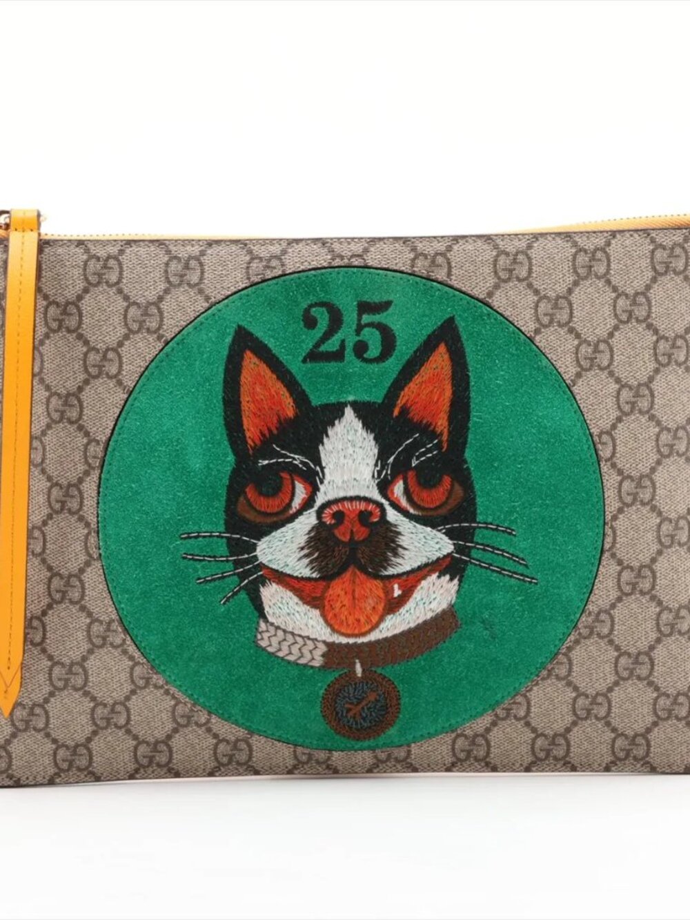 Gucci Rare Doggy Pouch O8 MOG
